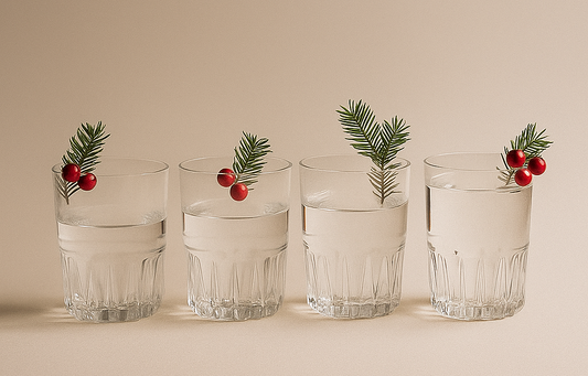 Kit Regalo Natalizio – 4 Bicchieri